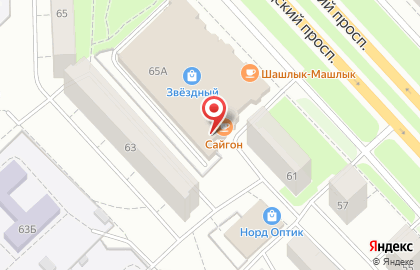 Магазин тканей в Ярославле на карте