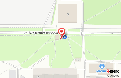 Продуктовый магазин в Перми на карте