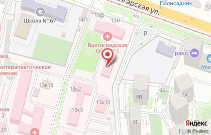 Банкомат ВТБ на Ангарской улице, 13 к 12 на карте