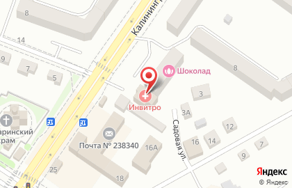 СберБанк в Калининграде на карте