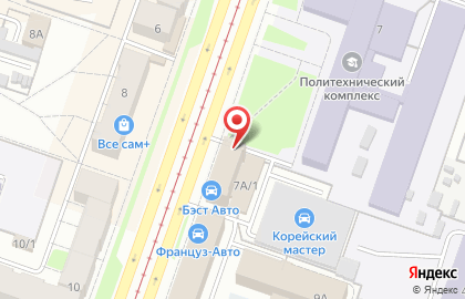 Юридическое бюро Московца В.В. на карте