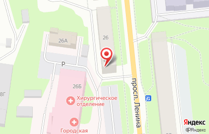 Центр медтехники на проспекте Ленина на карте