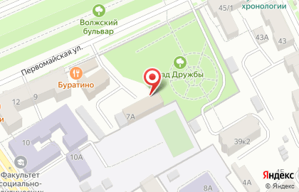 Торгово-монтажная фирма на Первомайской улице на карте