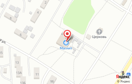 Сеть супермаркетов Магнит на Тепличной улице на карте