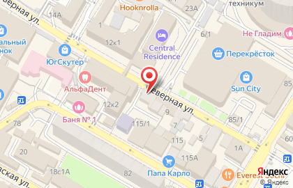 Магазин обоев и лакокрасочных материалов в Центральном районе на карте
