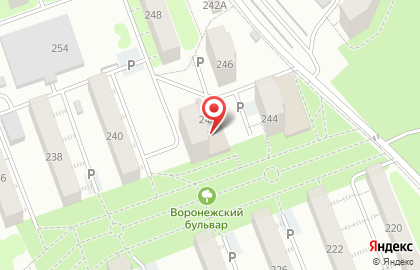 Форвард в Самаре на карте