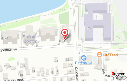 Магазин алкогольных напитков Красное & Белое на Огородной улице на карте