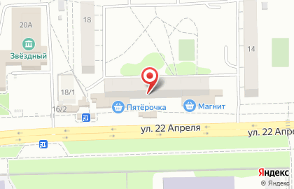 Салон красоты Миледи в Советском районе на карте