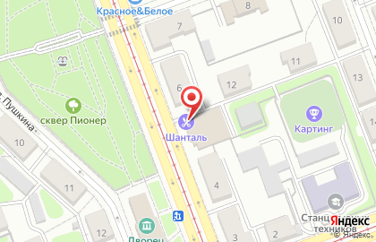 Парикмахерская Шанталь на улице Олега Кошевого на карте