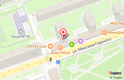 Кофейня Coffee Like на улице Максима Горького, 154 на карте
