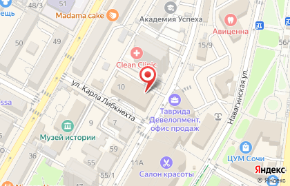 Банкомат Банк ВТБ24 на улице Карла Либкнехта на карте