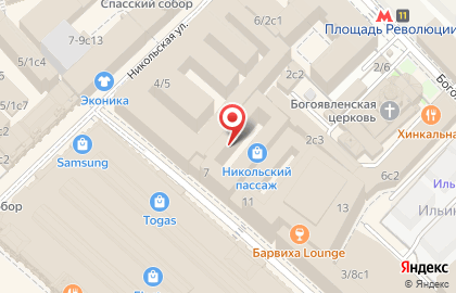 Ринго на Никольской улице на карте