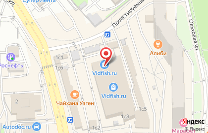Магазин цветов в Москве на карте