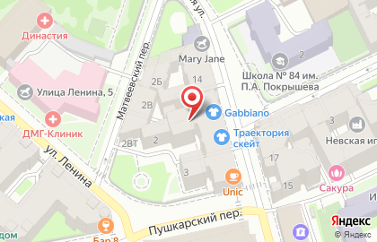 Участковый пункт полиции 43 отдел полиции Управления МВД Петроградского района на Кронверкской улице на карте