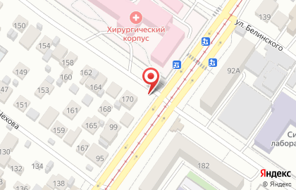 Киоск по ремонту обуви, Октябрьский район на Гурьевской улице на карте