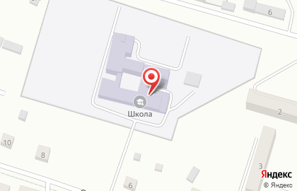 Средняя общеобразовательная школа на Новой улице на карте