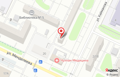 Клевер в Казани на карте