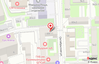 Международная хлебопекарная корпорация IBC на Октябрьской улице на карте