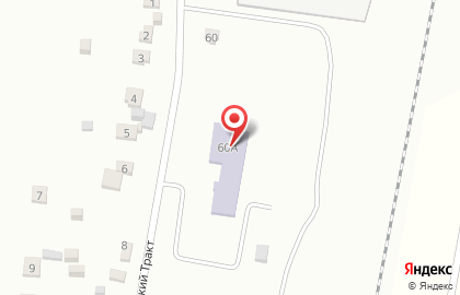 Средняя общеобразовательная школа на Оренбургском тракте на карте