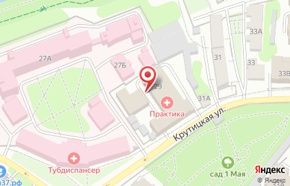 Школа танцев ID на Крутицкой улице на карте