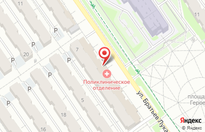 Больница Калужская городская больница №5 в Калуге на карте