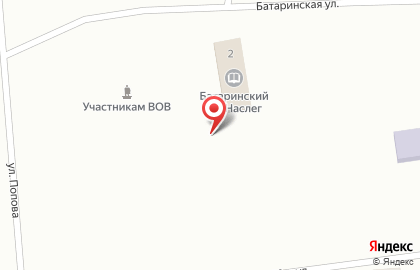 Почтовое отделение Почта России на улице Героя-Попова на карте