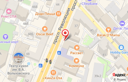 Психологический центр в Воронеже на карте