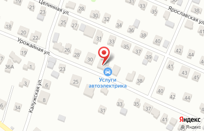 Услуги автоэлектрика на Урожайной улице на карте