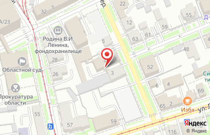 Юридическая компания Рубикон в Комсомольском переулке на карте