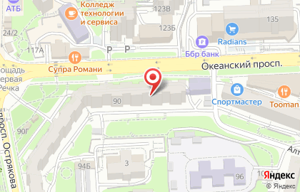 Страховая компания РЕСО-Гарантия во Владивостоке на карте