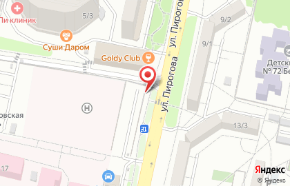 Автомаркет на улице Тухачевского на карте