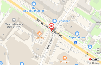 Киоск печатной продукции в Москве на карте