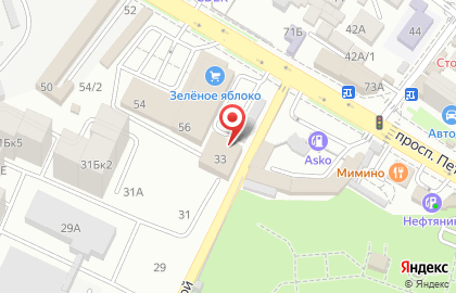 Автокомплекс Автодом в Ленинском районе на карте