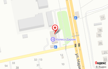 Шинный центр Колеса даром в Заинске на карте