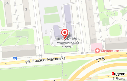 # 1601 Центр Образования на Савёловской (СТЛ) на карте