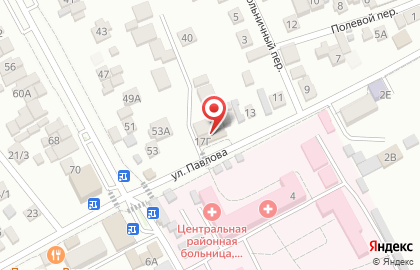 Магазин Элина на улице Павлова на карте