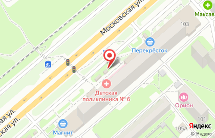 Магазин Пряников на Московской улице на карте
