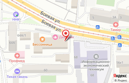 Комиссионный магазин Фаворит в Октябрьском районе на карте
