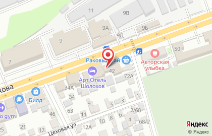 Ностальгия на проспекте Шолохова на карте