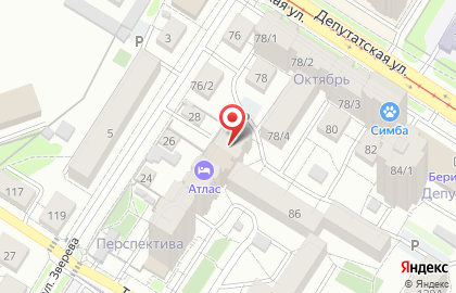 Контур в Иркутске на карте