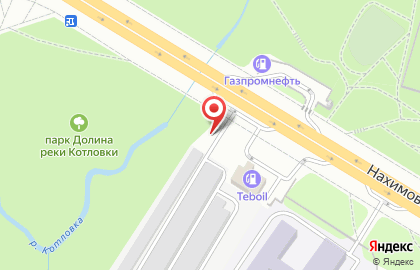 Автостоянка Мгса на Нахимовском проспекте на карте