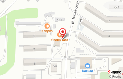 Магазин Светлана на улице Невельского на карте