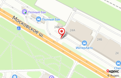 АвтоСпас на Московском шоссе на карте