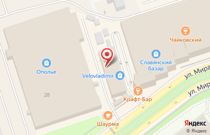 Мясная лавка на улице Батурина на карте