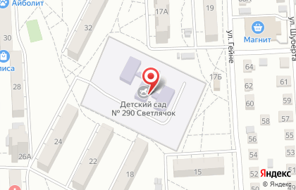 Детский сад №290 на Краснополянской улице на карте