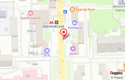 Подворье на 9-й Парковой улице на карте