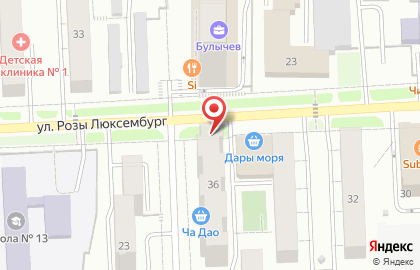 Киоск по продаже фруктов и овощей в Кирове на карте