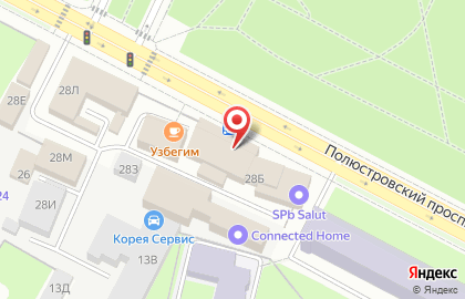 Субара, ООО на Полюстровском проспекте на карте