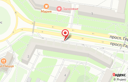 ЭРГО Русь на проспекте Героев на карте