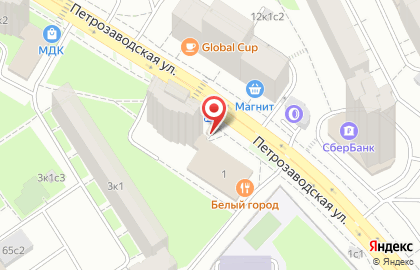 Ателье-мастерская по ремонту одежды на Петрозаводской улице на карте
